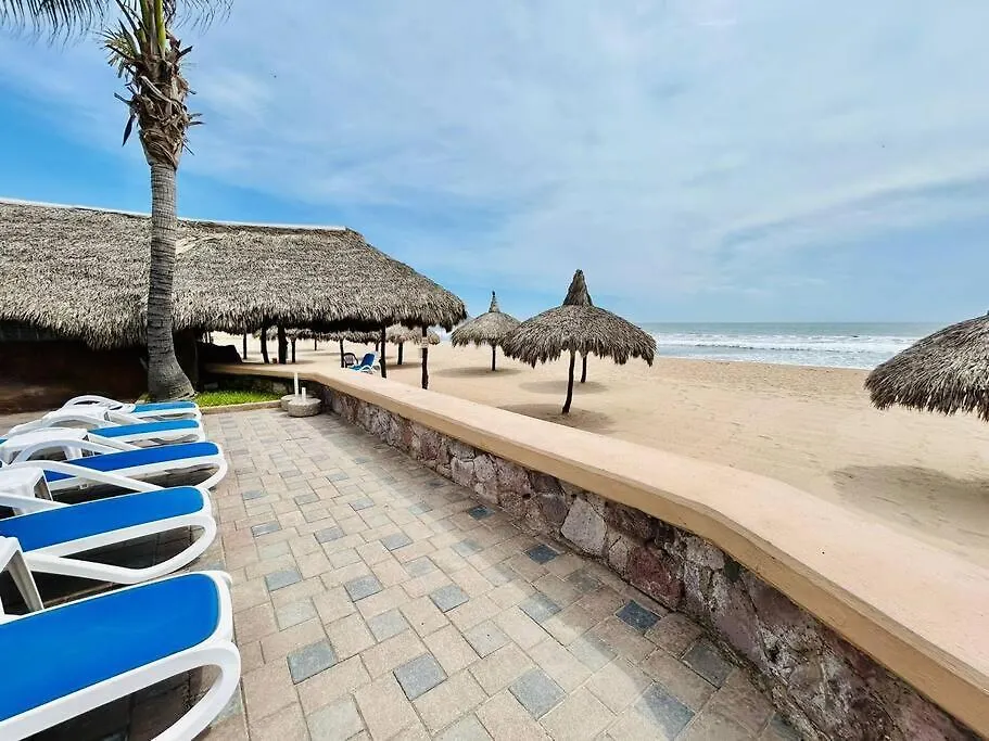 マサトランDepartamento Frente Al Mar En Zona Cerritosアパートメント メキシコ